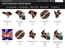 Tablet Screenshot of buycoffeeusa.com